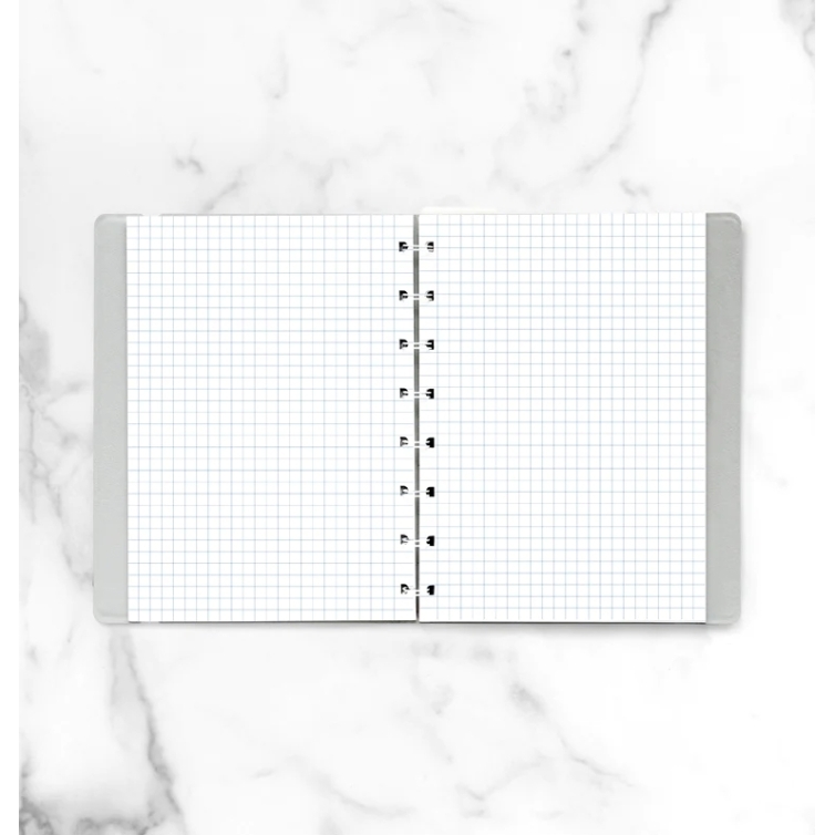 Štvorčekovaný papiere náplň pre A5 notebook FILOFAX - 2