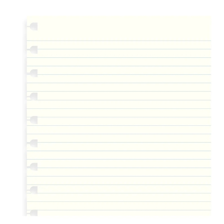 Ruled Paper Refill A4 Notebook FILOFAX - 4