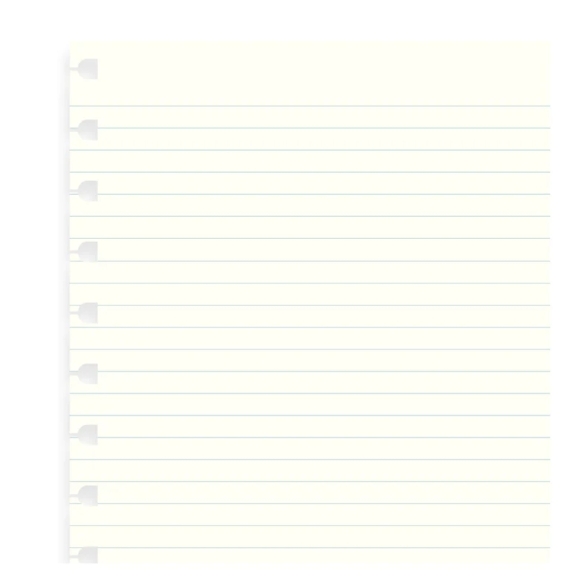 Ruled Paper Refill A4 Notebook FILOFAX - 4