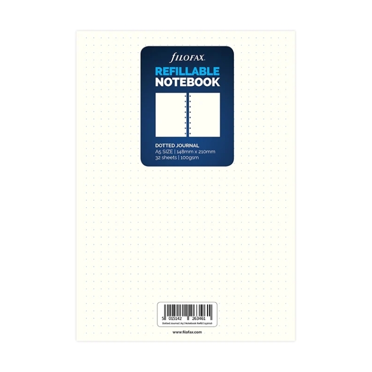 Bodkované papiere náplň pre A5 notebook FILOFAX - 6