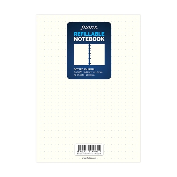 Bodkované papiere náplň pre A5 notebook FILOFAX - 6