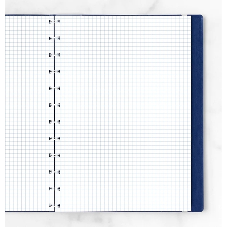 Štvorčekovaný papiere náplň pre A4 notebook FILOFAX - 1