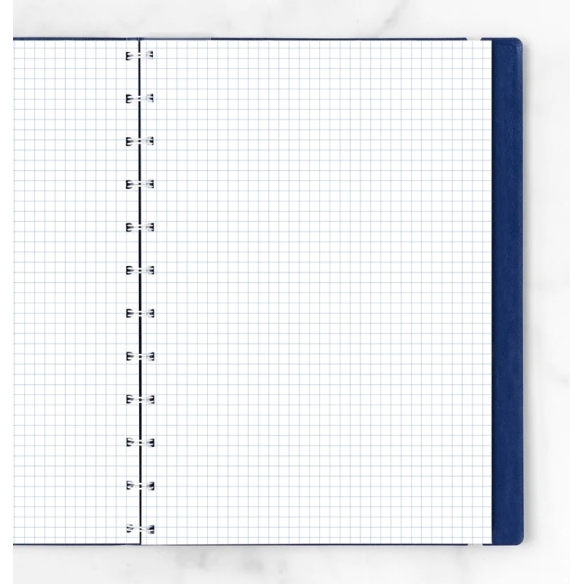 Štvorčekovaný papiere náplň pre A4 notebook FILOFAX - 1
