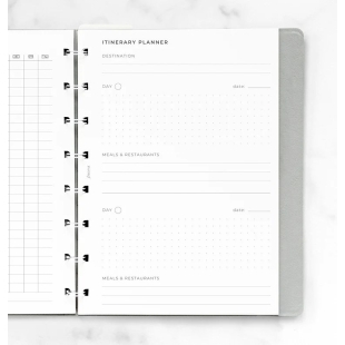 Náplň plánovanie cestovania A5 notebook FILOFAX - 1