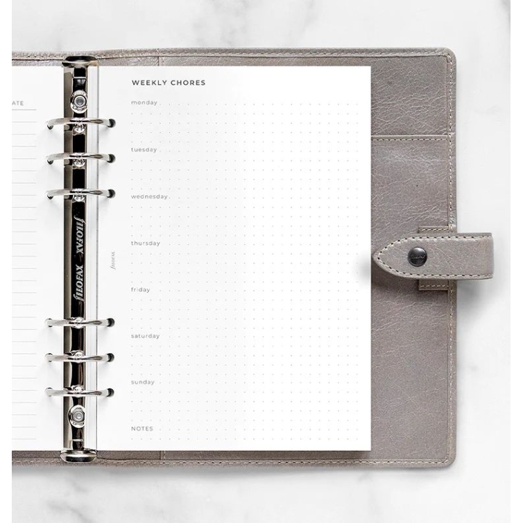 Household Planner A5 Refill