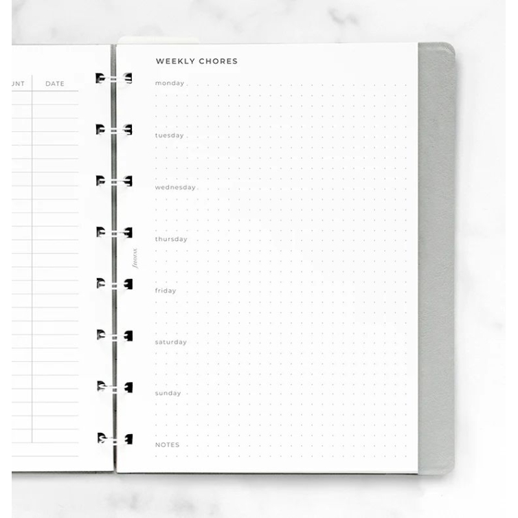 Náplň plánovanie domácnosti A5 notebook FILOFAX - 1