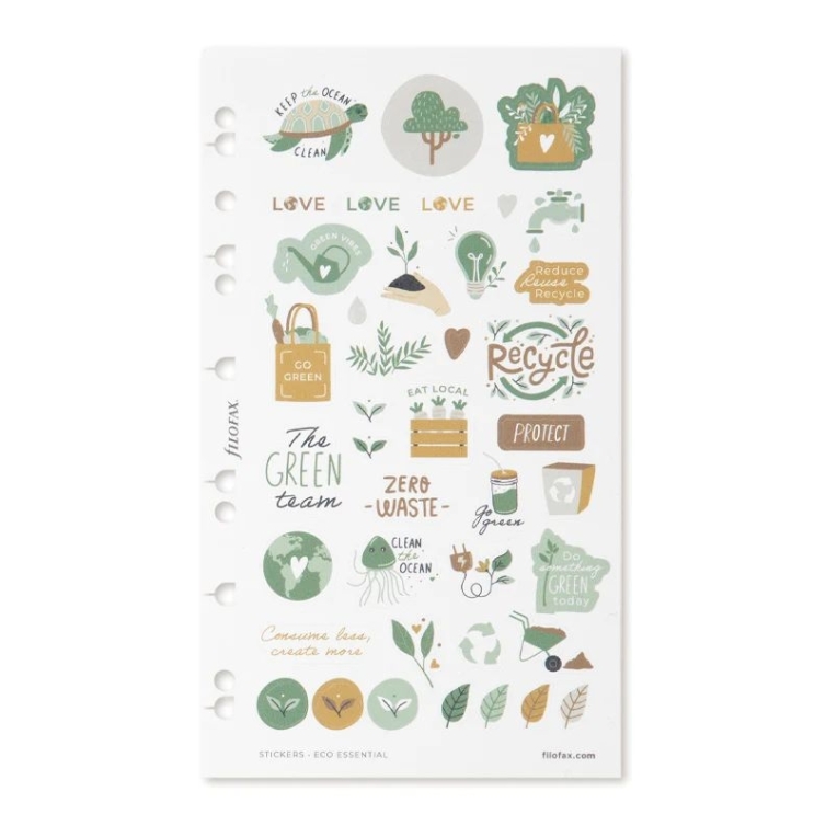 Eco Essential Stickers Multi-fit FILOFAX - 1
