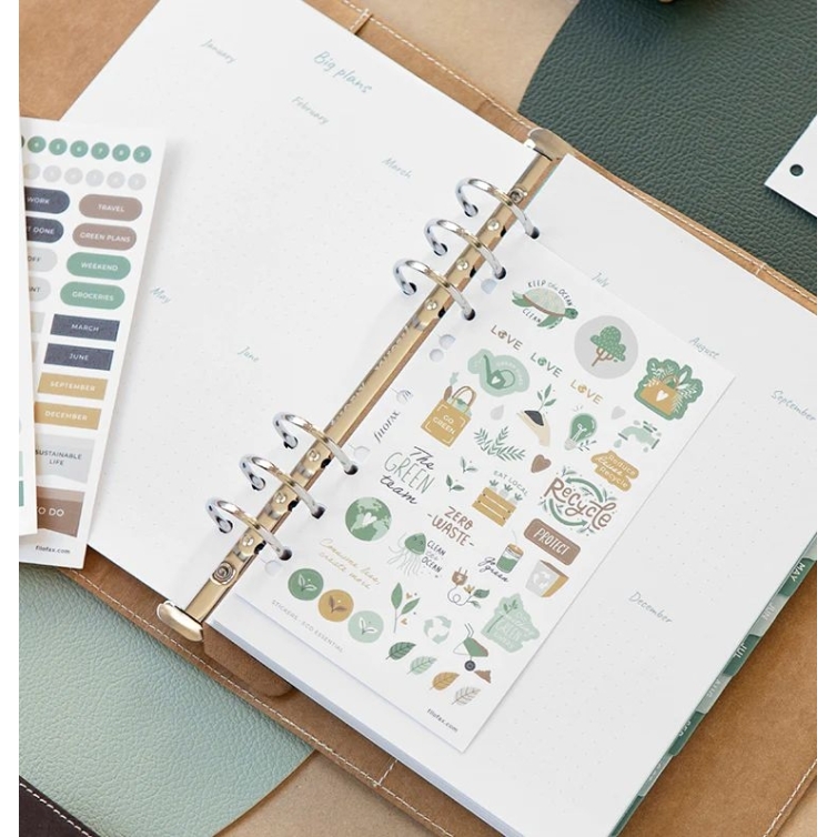 Eco Essential samolepky multi-fit FILOFAX - 7