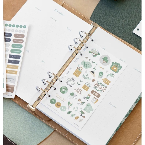Eco Essential samolepky multi-fit FILOFAX - 7