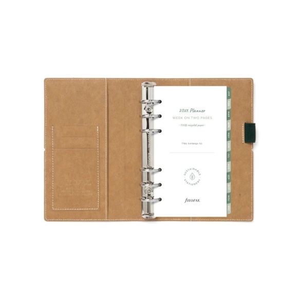 Eco Essential Personal Organiser ebony FILOFAX - 4