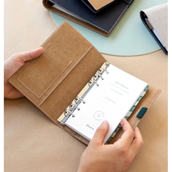 Eco Essential Personal Organiser ebony FILOFAX - 6