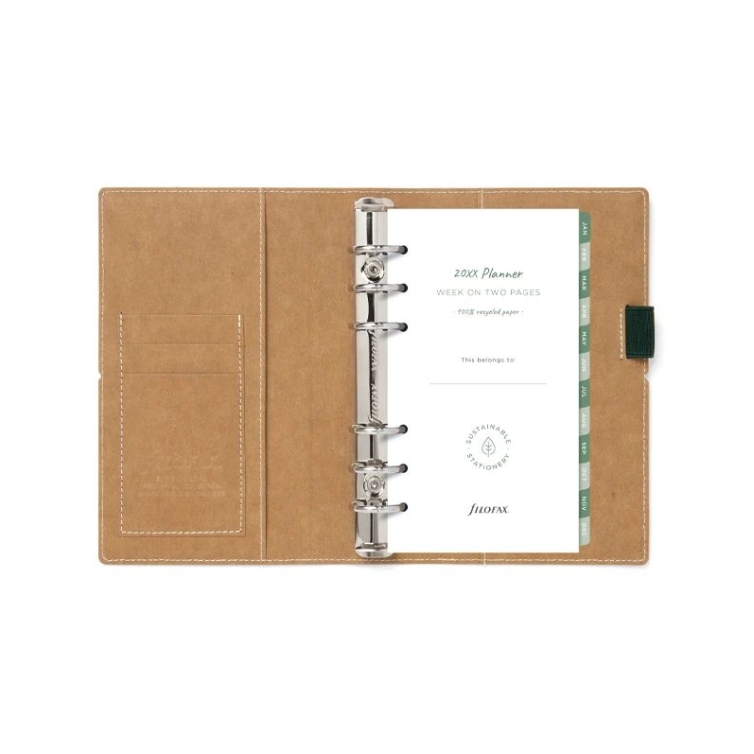 Eco Essential Diár osobný dark walnut FILOFAX - 4