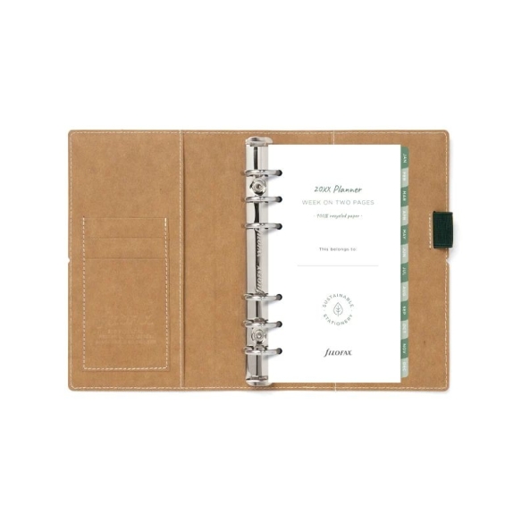 Eco Essential Diár osobný dark walnut FILOFAX - 4