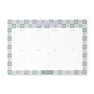Mediterranean Weekly Planner Notepad with Magnet FILOFAX - 1