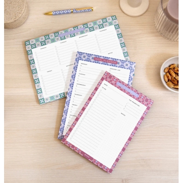 Mediterranean magnetický poznámkový blok týždenný FILOFAX - 6
