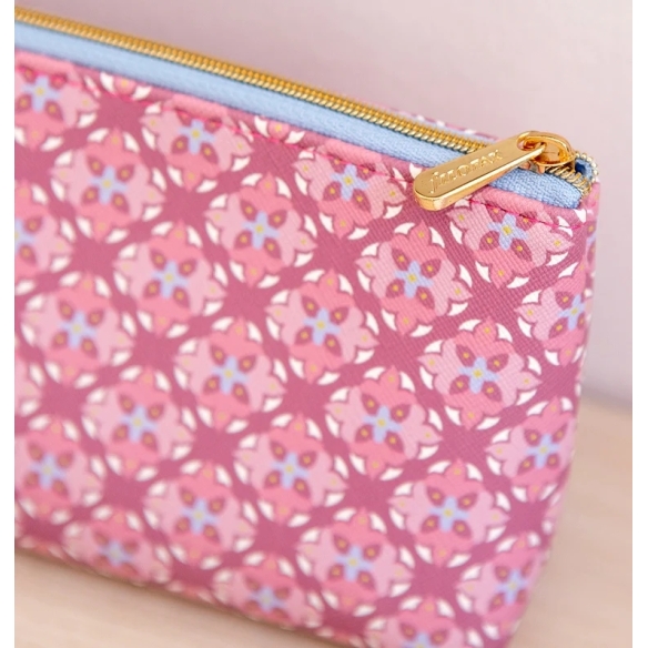 Mediterranean puzdro na zips ružové FILOFAX - 3