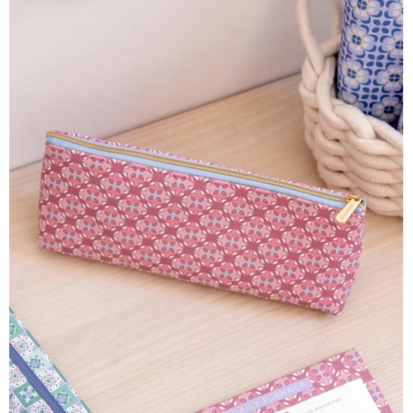 Mediterranean puzdro na zips ružové FILOFAX - 2