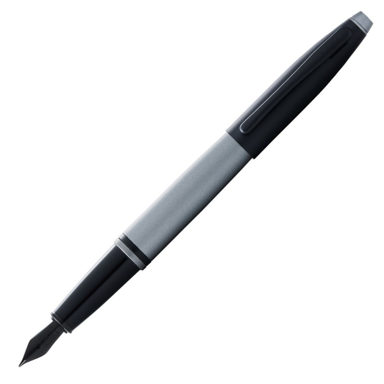 Calais Fountain Pen Matt Grey CROSS - 1