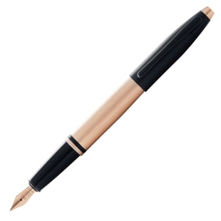 Calais Fountain Pen Brushed Rose Gold CROSS - 1