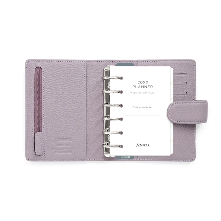 Norfolk diár vreckový lavender FILOFAX - 3