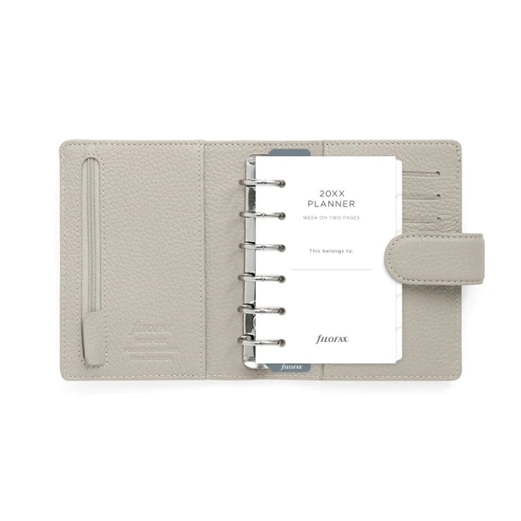Norfolk diár vreckový taupe FILOFAX - 3