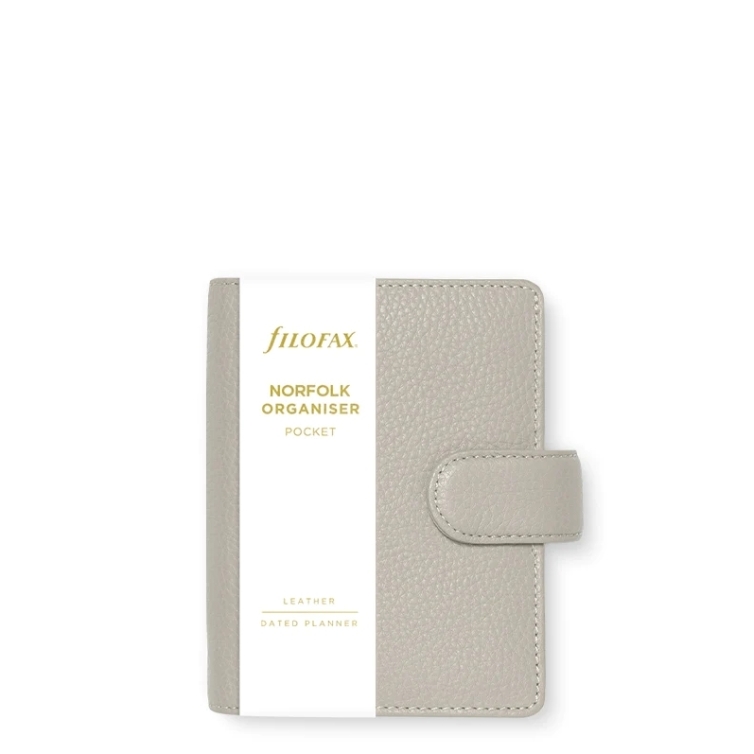 Norfolk diár vreckový taupe FILOFAX - 5