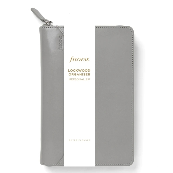 Lockwood Zip Organiser Personal concrete FILOFAX - 5