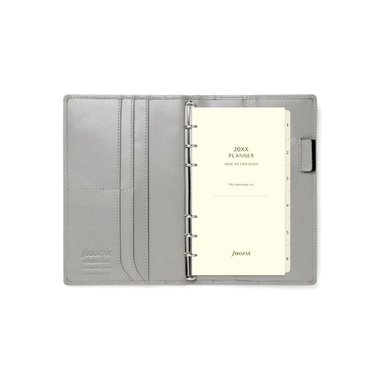 Lockwood Diár osobný slim concrete FILOFAX - 3
