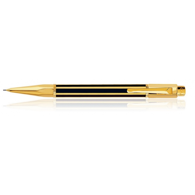 Chinaschwarz vergoldeter Bleistift CARAN D&#39;ACHE - 1