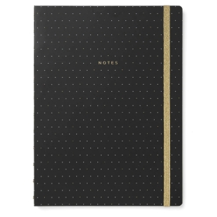 Moonlight notebook A4 čierny FILOFAX - 1