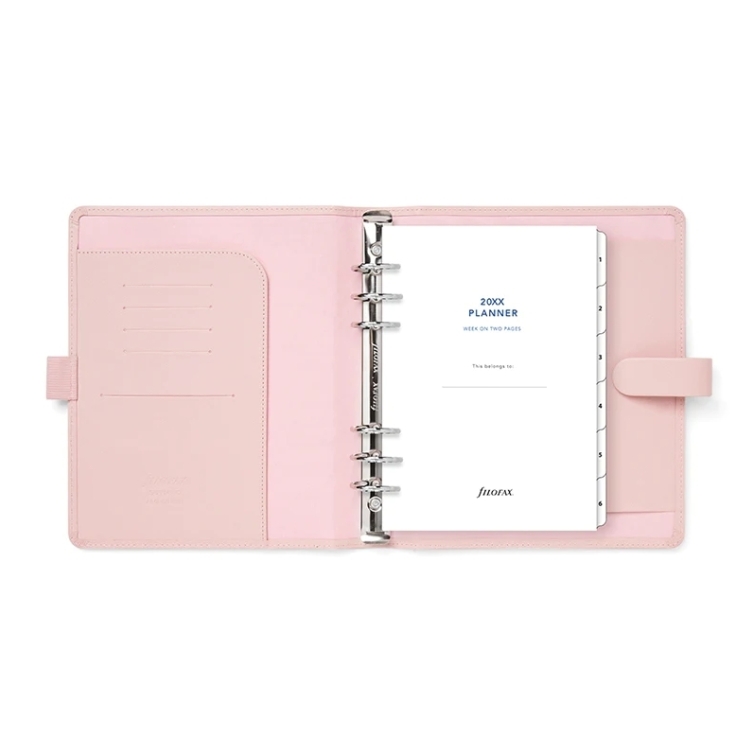 Saffiano diár A5 blush FILOFAX - 6