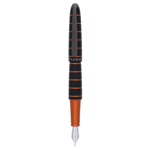 Aero Elox Fountain Pen black and orange DIPLOMAT - 1