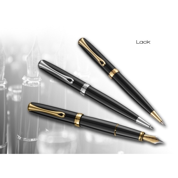 Excellence A2 Plniace pero black lacquer gold DIPLOMAT - 2