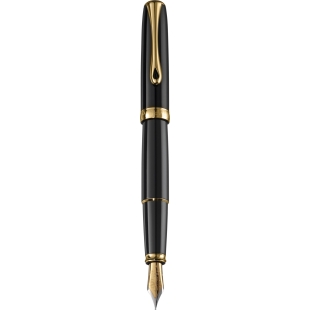 Excellence A2 Plniace pero black lacquer gold DIPLOMAT - 1
