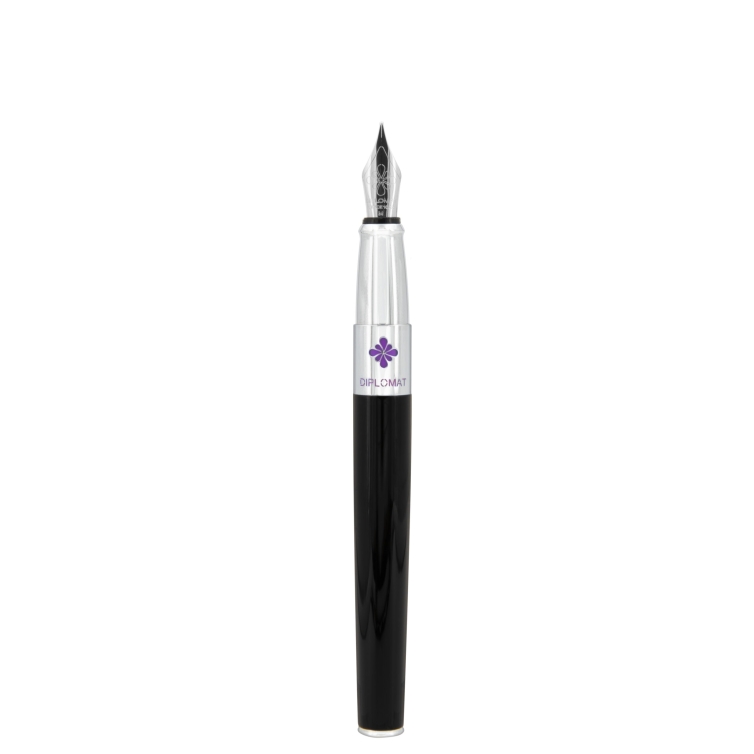 CLR Fountain Pen black lacquer DIPLOMAT - 5