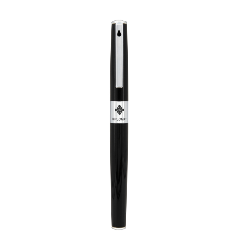 CLR Fountain Pen black lacquer DIPLOMAT - 6