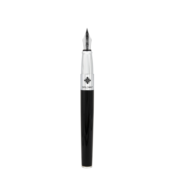 CLR Fountain Pen black lacquer DIPLOMAT - 7
