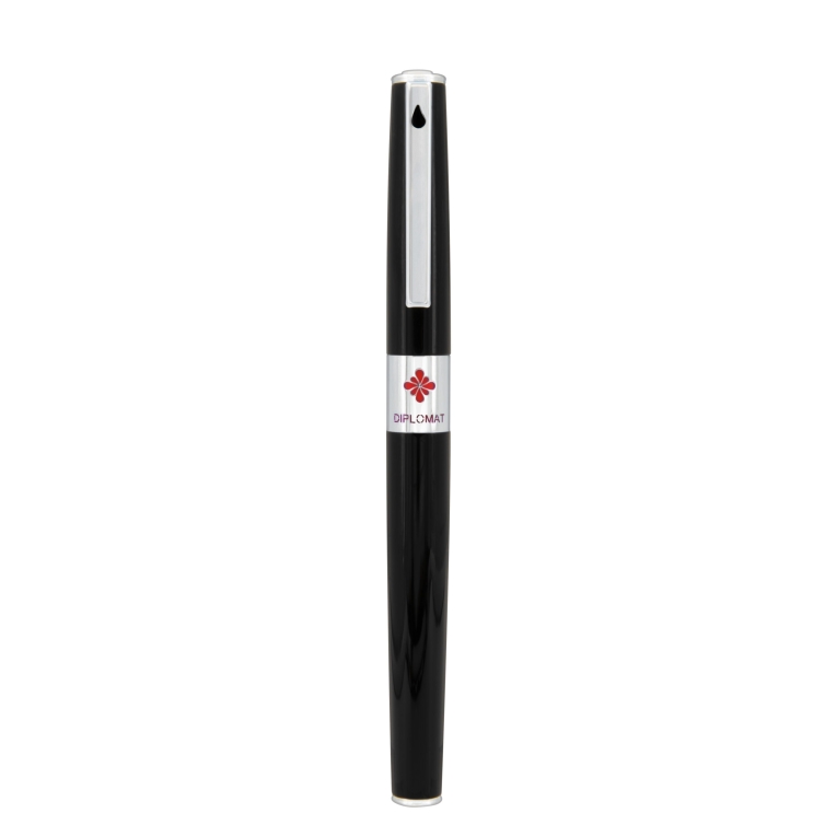 CLR Fountain Pen black lacquer DIPLOMAT - 8