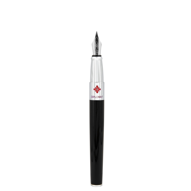 CLR Fountain Pen black lacquer DIPLOMAT - 9