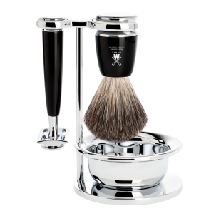 Rytmo Set na holenie Black Pure Badger MÜHLE - 1