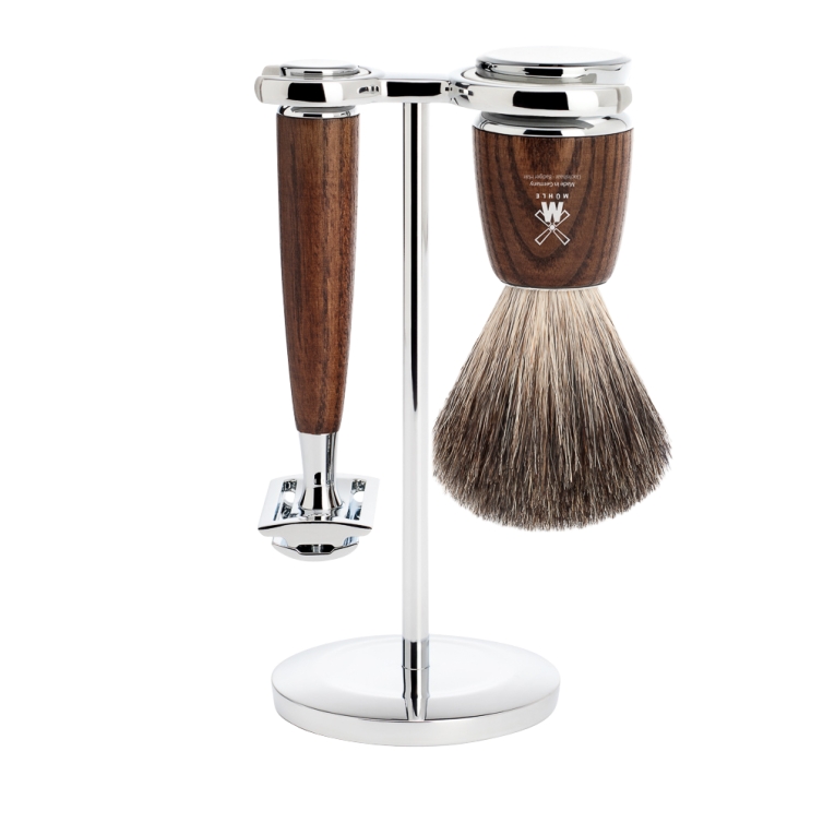 Rytmo Set na holenie Steamed Ash Pure Badger MÜHLE - 1