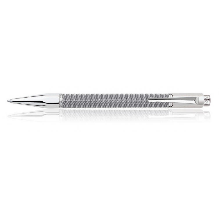Ivanhoe silver plated ballpoint pen CARAN D'ACHE - 1
