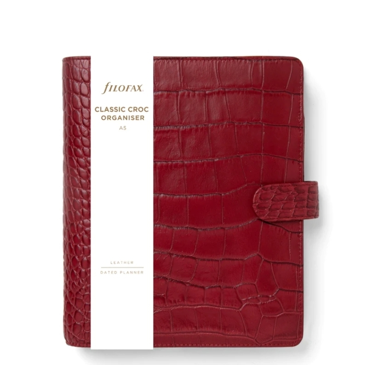 Classic Croc Organiser A5 cherry FILOFAX - 5