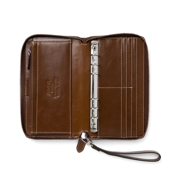 Malden Compact Zip Personal Organiser ochre FILOFAX - 3
