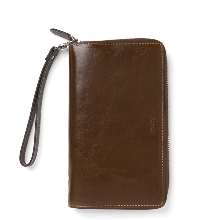 Malden Compact Zip Personal Organiser ochre FILOFAX - 6