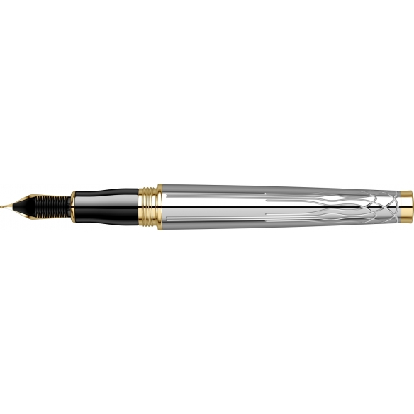 Heritage Chrome Gold Plniace pero strieborné SCRIKSS - 7