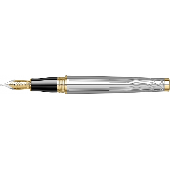 Heritage Chrome Gold Plniace pero strieborné SCRIKSS - 8