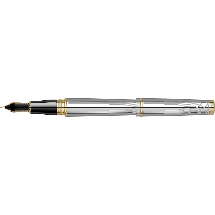 Heritage Chrome Gold Plniace pero strieborné SCRIKSS - 3