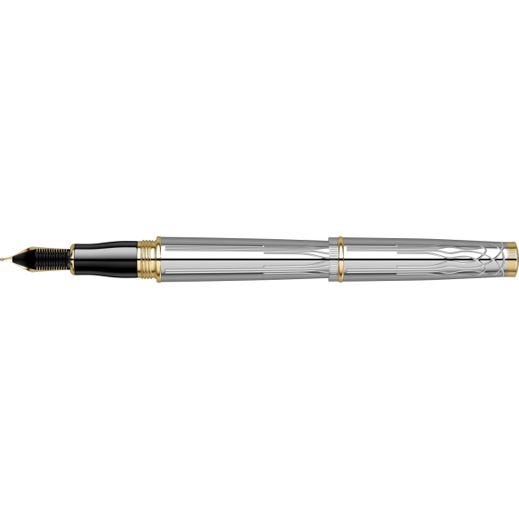 Heritage Chrome Gold Plniace pero strieborné SCRIKSS - 3