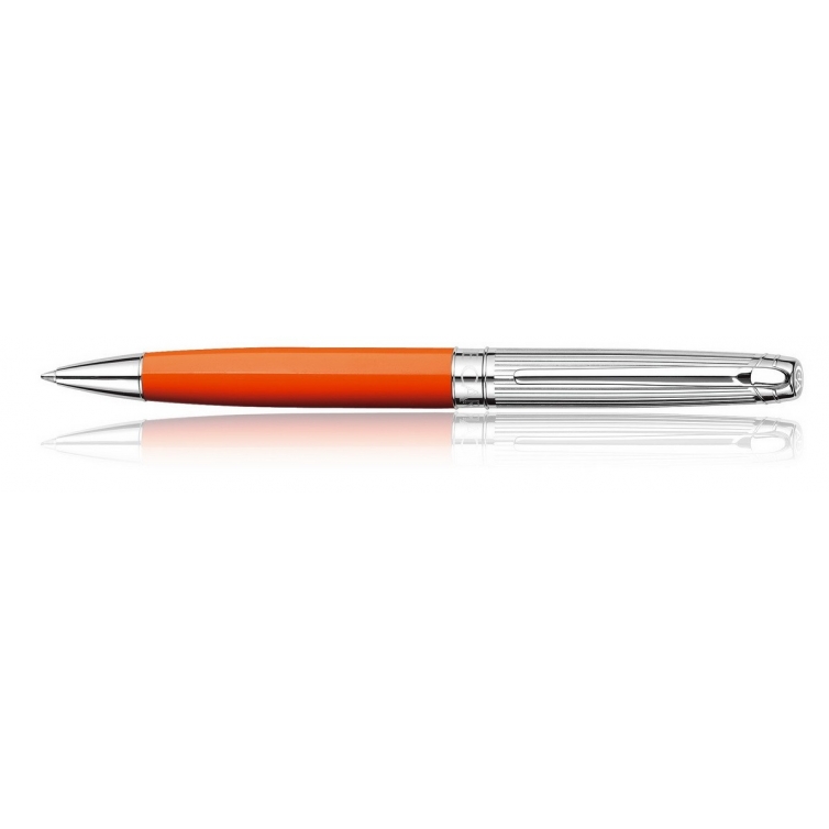 Bicolor Saffron silver plated guličkové pero CARAN D'ACHE - 1